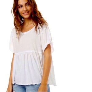 Free People We The Free Odyssey Tee in White